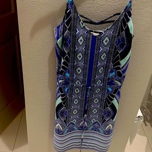 Cute vacay blue hobo dress